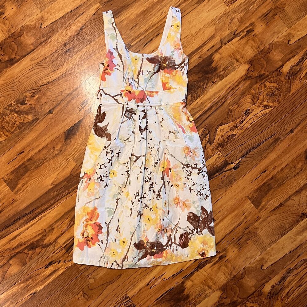 Womens Maurices Floral Sleeveless Dress Size 1/2